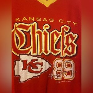 Vintage 1998 NFL Kansas City Chiefs Andre Risson Jersey XL